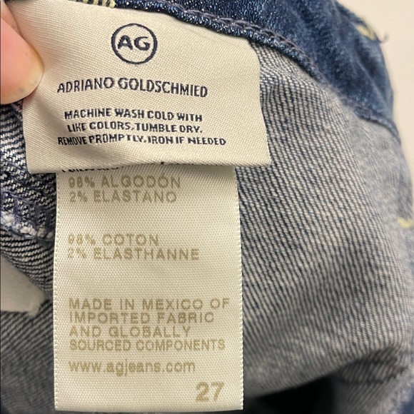 AG Analeigh High Waist Patch Pocket Denim shorts in San Felipe. Never worn - Picture 7 of 7